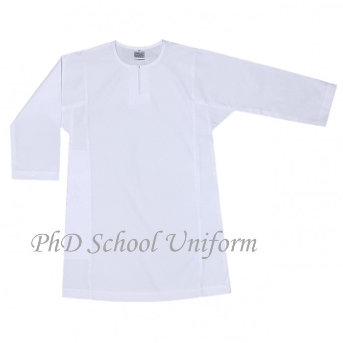 Size 18 Phd School Uniform White Baju Kurung Putih Seragam Sekolah Malaysia